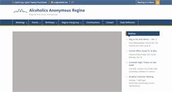 Desktop Screenshot of aaregina.com